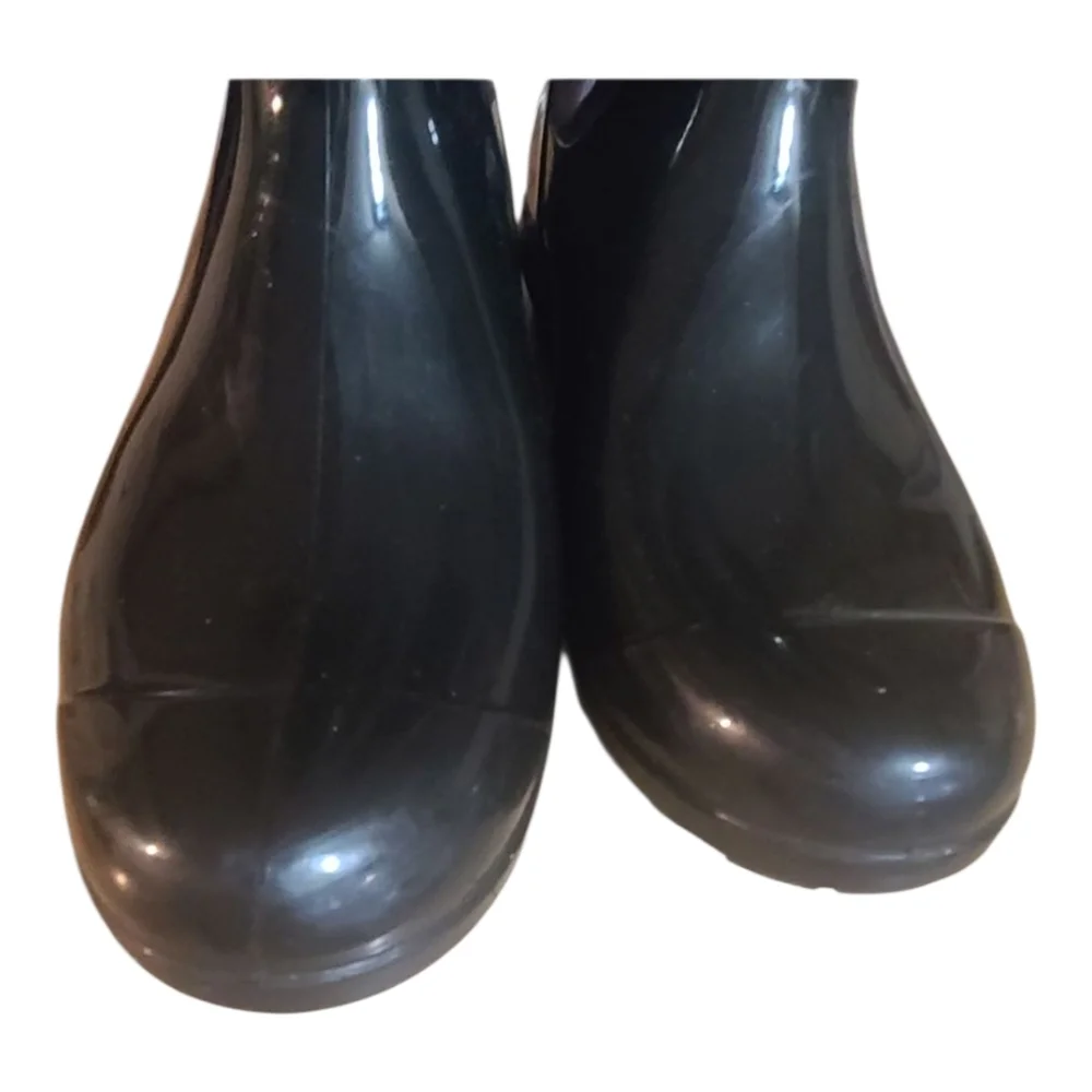 UGG Women’s Black Waterproof Rain Boots Size 7 Rubber Tall Boots